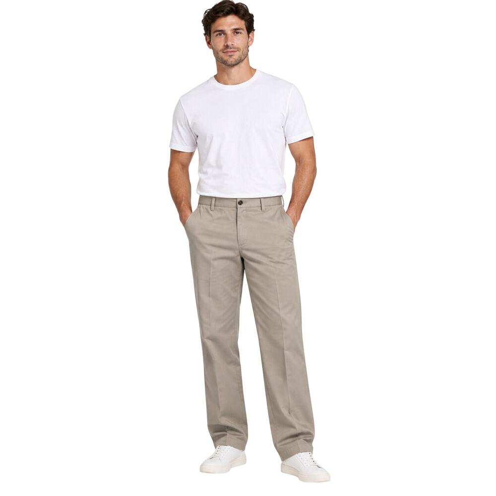 Dockers D2 straight fit 29 x 32 khaki work career casual pants beige flat front